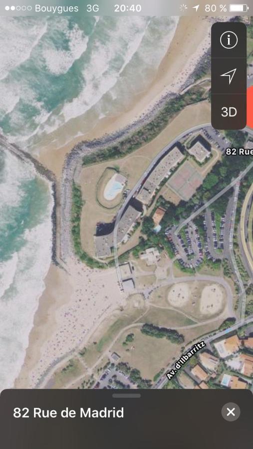 Petit Studio Terrasse Rez De Jardin Piscine Sur L'Ocean Daire Biarritz Dış mekan fotoğraf